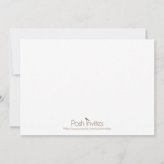 Aankondiging geboorte lammetje (Achterkant)