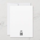 Aankondiging geboorte met baby (Achterkant)