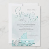 Aankondiging Geboorte Slurp en Zie Foto Uitnodigi (Voorkant)