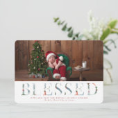 Aankondiging geboorte Wonderland Holiday (Staand voorkant)