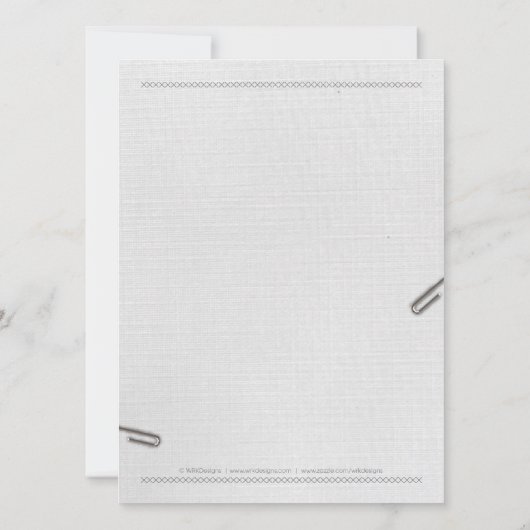 Aankondiging geboortebewijs Baby (Achterkant)