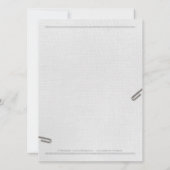 Aankondiging geboortebewijs Baby (Achterkant)