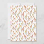 Aankondiging Giraffe Birth (Achterkant)