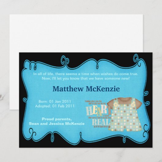 Aankondiging goedkeuring (Voorkant / Achterkant)
