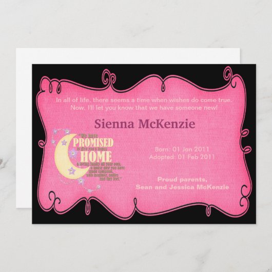 Aankondiging goedkeuring (Voorkant / Achterkant)