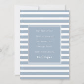 Aankondiging goedkeuring Blauw en witte streep (Achterkant)