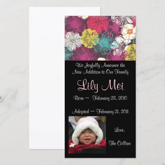 Aankondiging goedkeuring Fotokaart (Voorkant / Achterkant)