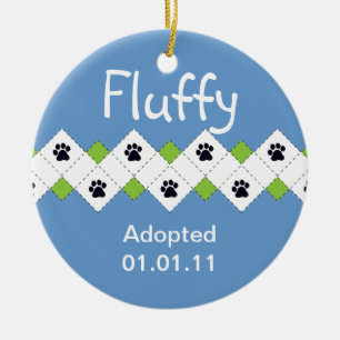 Aankondiging goedkeuring kat/Kitten Keramisch Ornament