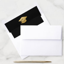 Aankondiging Gold Graduation Cap