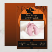 Aankondiging gothic-Horror Birth (Voorkant / Achterkant)