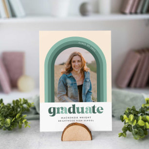 Aankondiging Groen Afstuderen Retro Arch