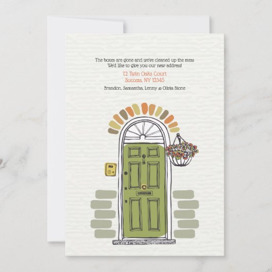 Aankondiging groenportier (Voorkant)