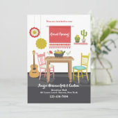 Aankondiging grote opening Mexicaanse instellingen (Staand voorkant)