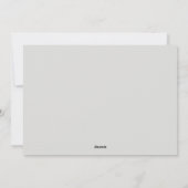 Aankondiging Hallo Baby Fotoscript geboortedatum (Achterkant)