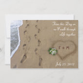 Aankondiging hart en sporen / Datum opslaan (Voorkant)