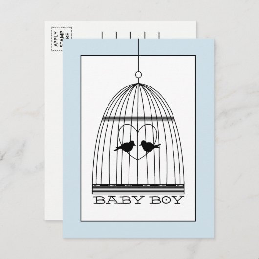 Aankondiging  hartinfanter (Voorkant / Achterkant)