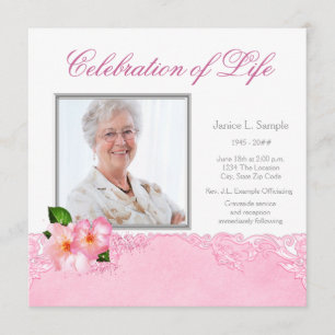 Aankondiging Herdenkingsdienst voor Vrouw door Fot