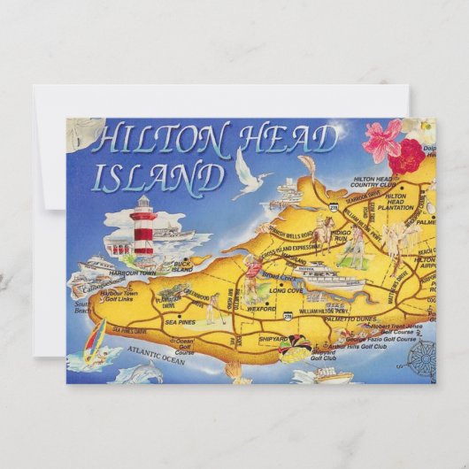 Aankondiging Hilton Head SC verhuizen (Voorkant)