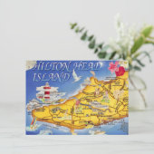 Aankondiging Hilton Head SC verhuizen (Staand voorkant)