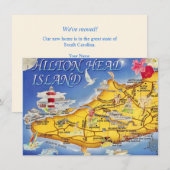 Aankondiging Hilton Head SC verhuizen (Voorkant / Achterkant)