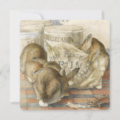 Aankondiging Holiday Bake Sale Bunnies (Voorkant)