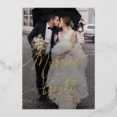 Aankondiging huwelijk huwelijk en feestdag (Voorkant)