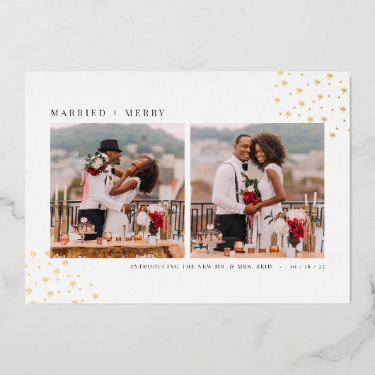 Aankondiging huwelijk huwelijk Folie huwelijk huwe (Voorkant)