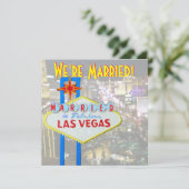 Aankondiging huwelijk Las Vegas Wedding Foto (Staand voorkant)