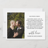 Aankondiging huwelijk Rainbow Pride Heart Gay (Achterkant)