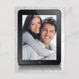 Aankondiging huwelijksdatum briefkaart