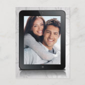 Aankondiging huwelijksdatum briefkaart (Voorkant)