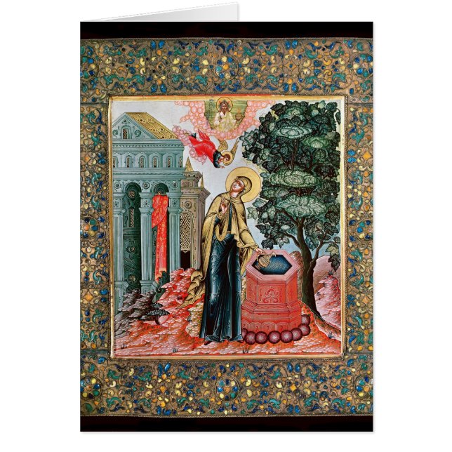 Aankondiging in de fontein (Voorkant)