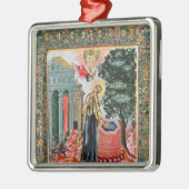 Aankondiging in de fontein metalen ornament (Links)
