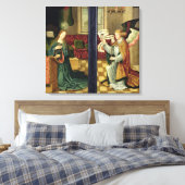 Aankondiging in Keulen Canvas Afdruk (Insitu (Slaapkamer))