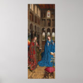 Aankondiging - Jan van Eyck Fine Art Poster (Voorkant)