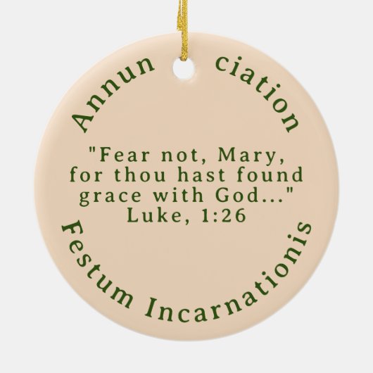  aankondiging keramisch ornament (Achterkant)