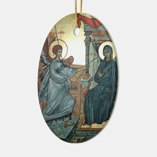 Aankondiging Keramisch Ornament (Links)