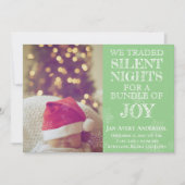 Aankondiging kerstfoto Baby (Voorkant)