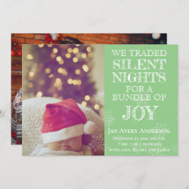 Aankondiging kerstfoto Baby