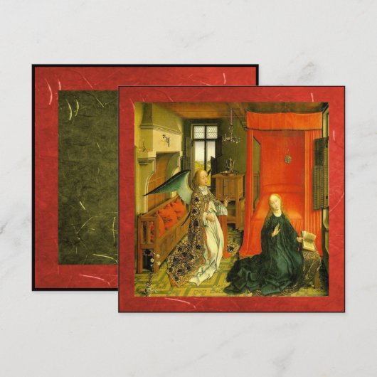 Aankondiging kerstkaart op maat (Voorkant / Achterkant)