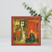 Aankondiging kerstkaart op maat (Staand voorkant)