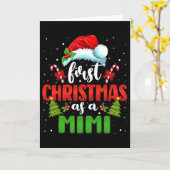 Aankondiging Kerstman Eerste Kerstmis Als Een Mimi (Gele Bloem)
