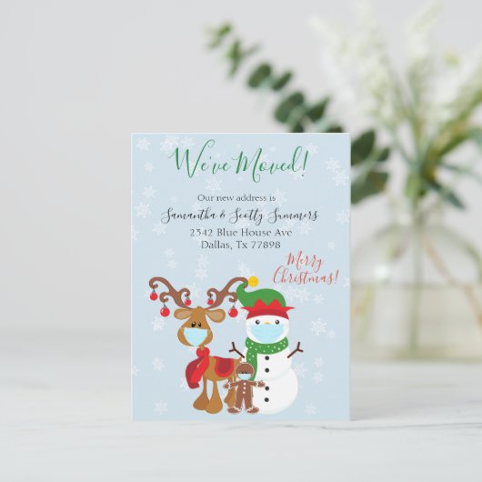 Aankondiging kerstvakantie verhuizen 2020 (Staand voorkant)