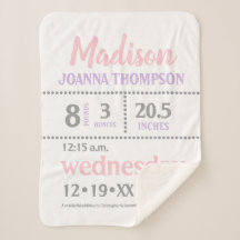 Aankondiging kindermeisje, roze, Paars, grijs, pri