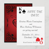 Aankondiging Koningen en Koninginnen Sla de Datum  (Voorkant / Achterkant)