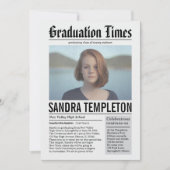 Aankondiging kranten in Afstuderen kleur (Voorkant)