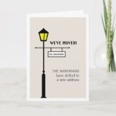 Aankondiging lamppost (Voorkant)