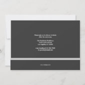 Aankondiging Laurel Monogram Afstuderen (Achterkant)