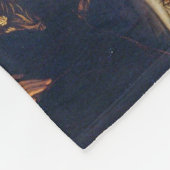 Aankondiging Leonardo da Vinci, 1472-1473 Fleece Deken (Hoek)