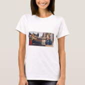 Aankondiging Leonardo da Vinci, 1472-1473 T-shirt (Voorkant)